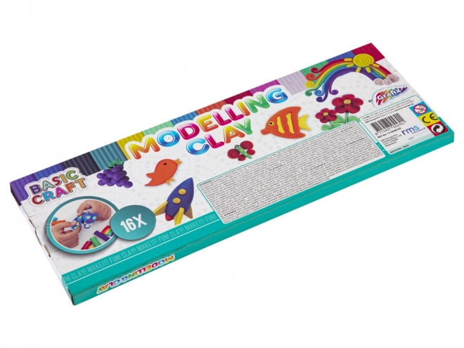 Plastilina BASIC CRAFT set 16 colori