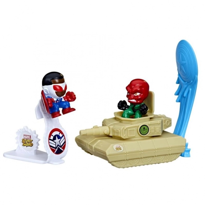 MARVEL AVENGERS STUNT SQUAD FIGURE E FUNZIONE FIGURKY AST
