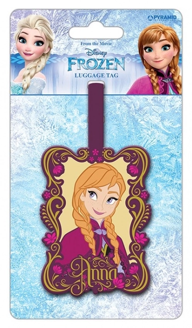 Etichetta per valigia Frozen - Anna