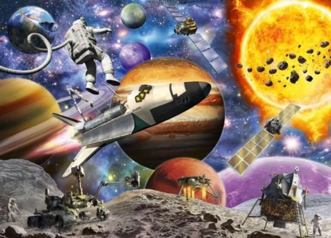 Puzzle esplorazione spaziale 60 pezzi