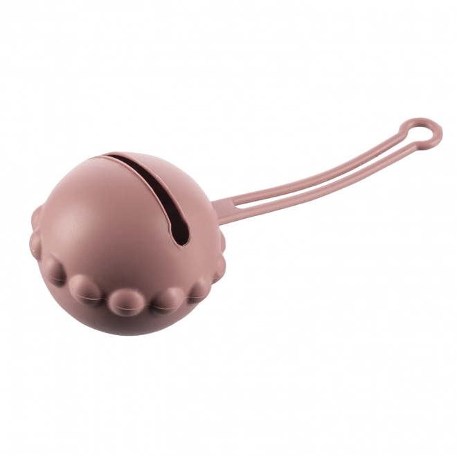 Custodia in silicone per ciuccio Old Pink