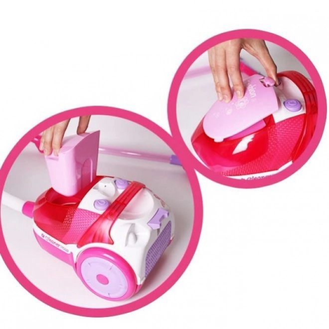 Aspirapolvere rosa per bambini Woopie