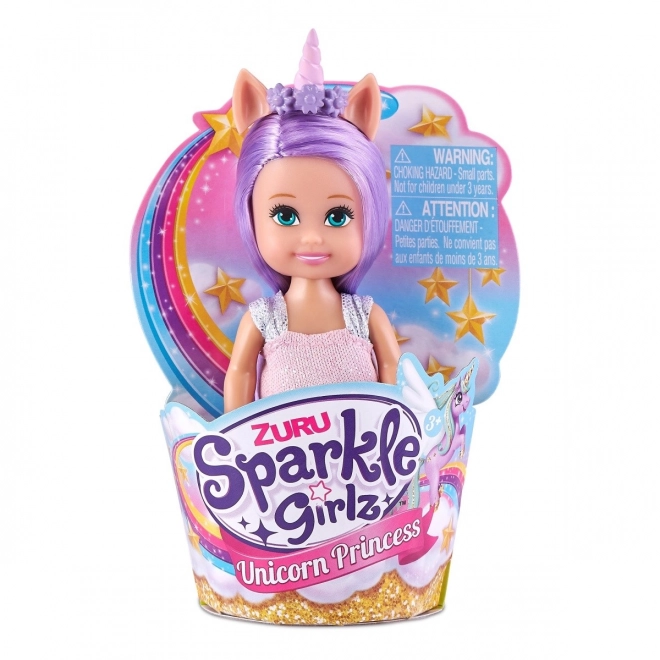 Bambola Principessa Unicorno Cupcake 4.7 pollici