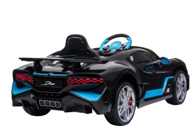 Auto a Batteria Bugatti Divo Nero Verniciato