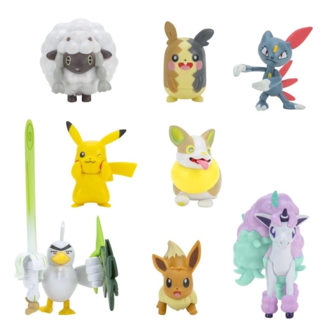 Set di 8 Figure Pokémon