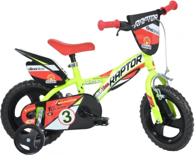 Bicicletta Bambini 12" Raptor Dino Bikes