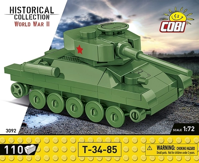 Carro Armato T-34/85 II Guerra Mondiale Scala 1:72