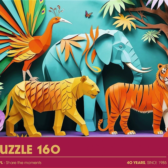 Trefl Puzzle Paper Art: Giungla 160 pezzi