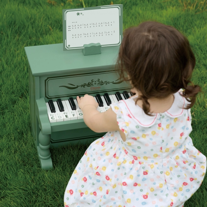 Pianoforte Vintage Classic World con libro educativo