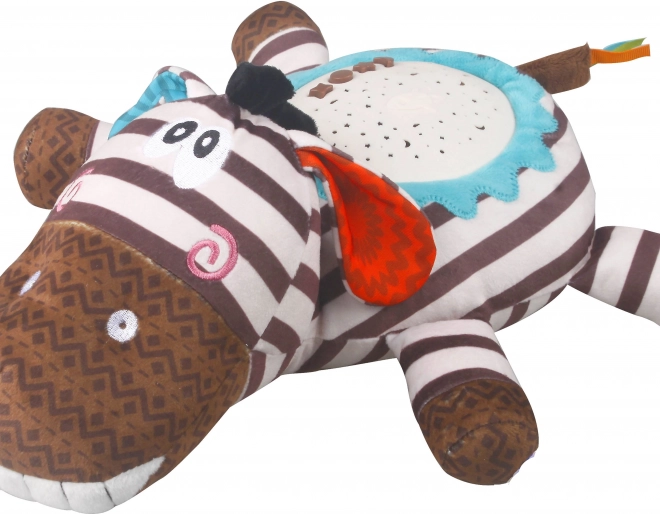 Proiettore cielo notturno Zebra con musica 35 cm