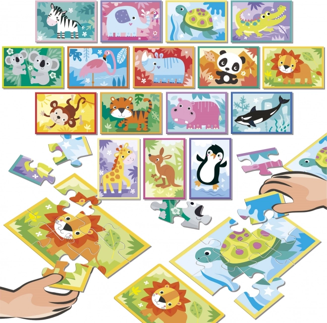 Battaglia degli Animali Puzzle di EDUCA