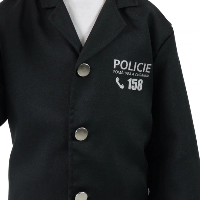 Costume da poliziotto per bambini con cappello - Stampa ceca