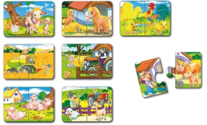 Puzzle Safari Duo per Bambini