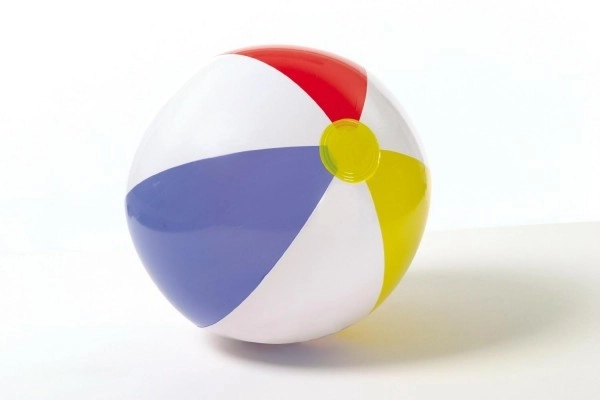 Pallone Gonfiabile a Strisce Multicolore