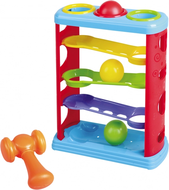 Torre con palline e martello