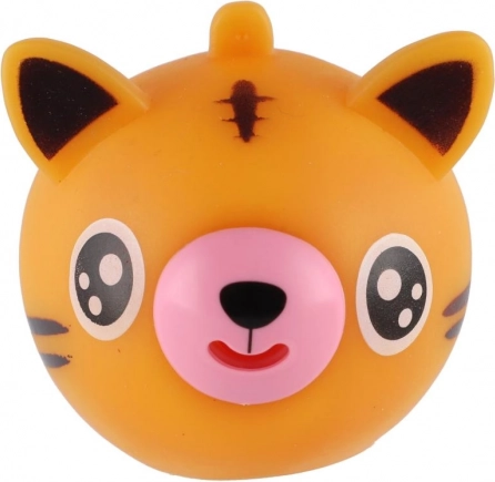 Animale di gomma fischiante con lingua 6 cm