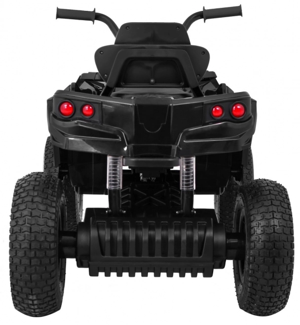 Quad ATV per bambini a batteria Air Black + ruote gonfiabili + radio MP3 + avvio lento