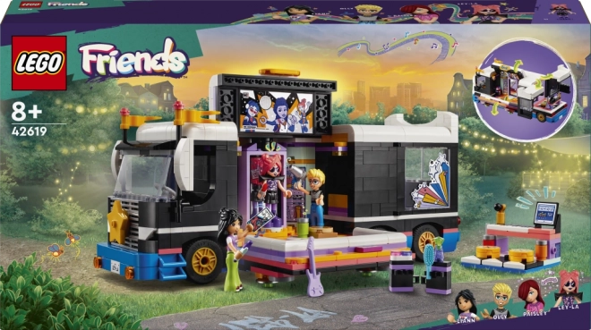 Autobus da concerto delle star del pop LEGO Friends