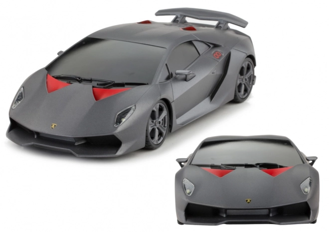 Auto sportiva telecomandata Lamborghini Sesto Elemento grigio