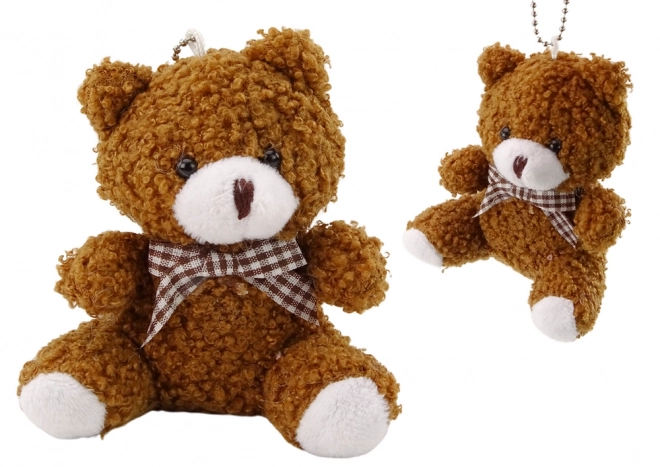 Orsetto Marrone in Peluche con Portachiavi 10cm