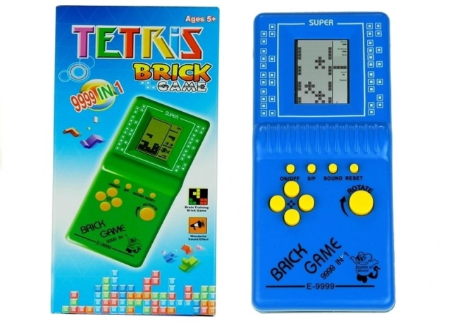 Gioco tascabile elettronico Tetris blu