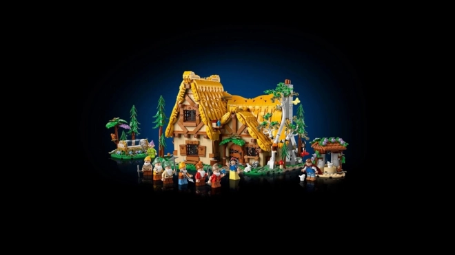 Capanna di Biancaneve e i sette nani LEGO Disney