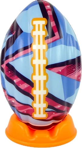 Pallone da rugby colorato morbido