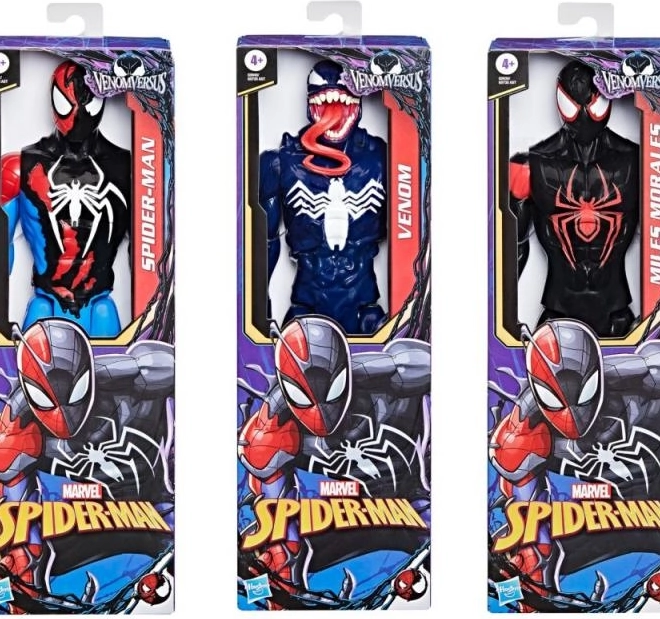 Hasbro - Spider-Man Venom Contro Titan Hero figura