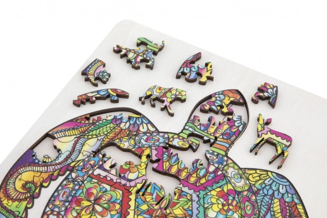 Puzzle sagomato MOXY Tartaruga 130 pezzi