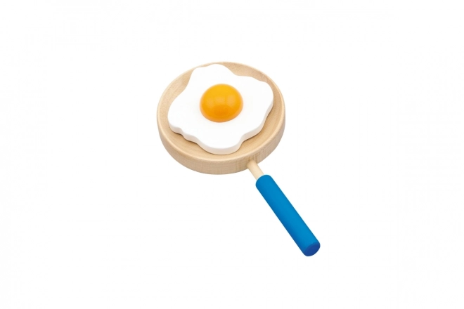 Set di stoviglie in legno - Blu