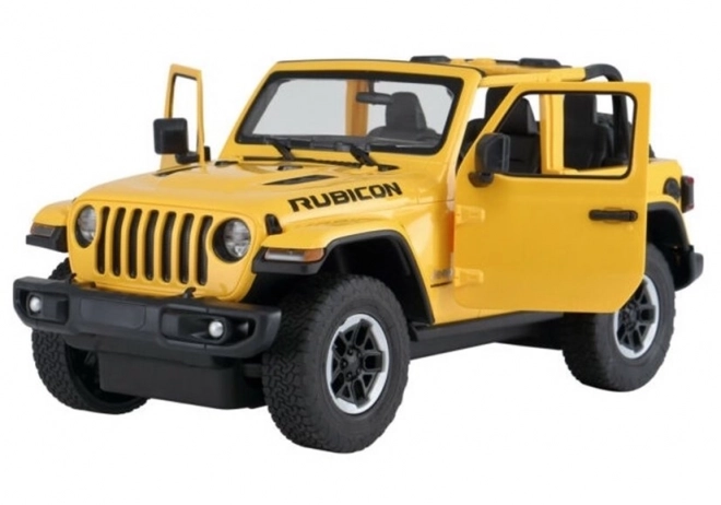 Auto R/C Jeep Wrangler Rubicon 1:14 Rastar – Giallo