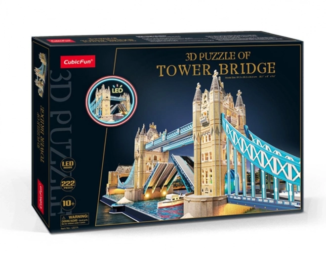 Puzzle 3D Ponte di Londra LED