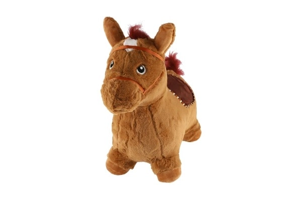 Cavallo in Peluche a Dondolo con Suoni