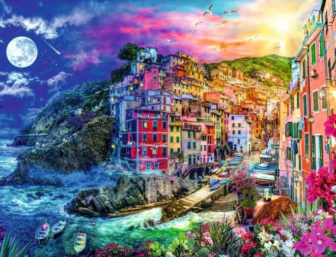 Puzzle Ravensburger Cinque Terre a Colori 2000 Pezzi