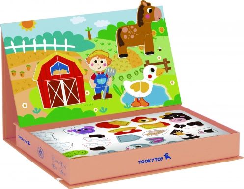 Puzzle Magnetico Fattoria Tooky Toy
