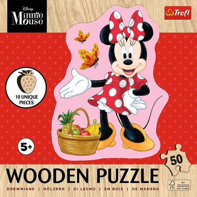 Puzzle in legno MINNIE FELICE