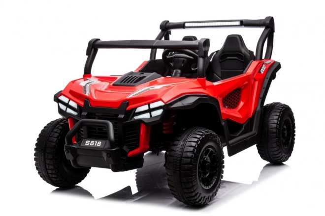 Auto elettrica per bambini 4x4 rossa