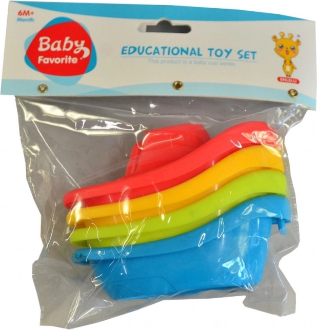 Barchette per acqua 11 cm, 4 pz