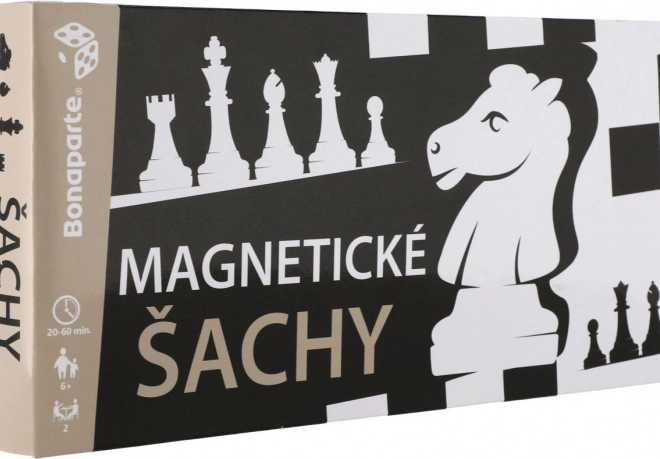 scacchi magnetici in scatola di plastica