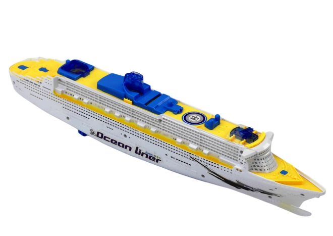 Grande nave da 50 cm con dettagli realistici