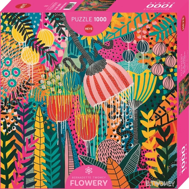 Puzzle quadrato Flowery: Bellissimo futuro 1000 pezzi