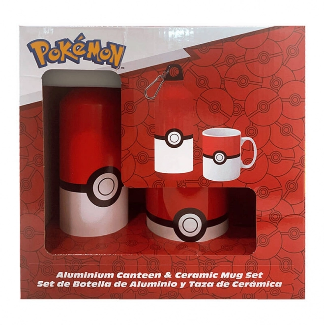 Set Tazza e Borraccia Pokémon con Pokéball