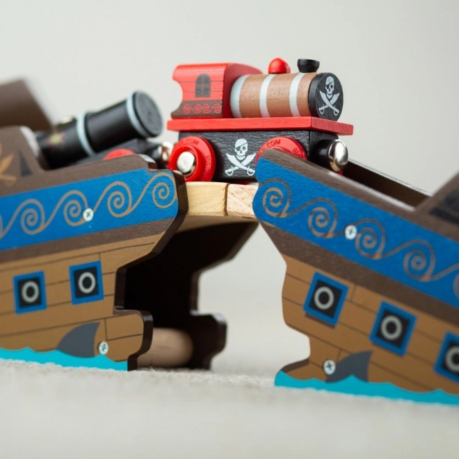 Treno dei Pirati Bigjigs Rail