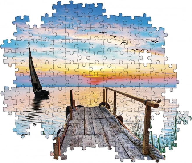 Clementoni puzzle della pace: vento tranquillo 500 pezzi