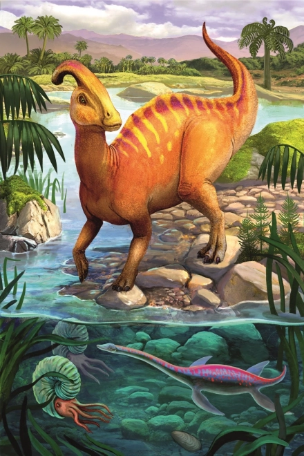 Puzzle Trefl Dinosauri Straordinari: Parasaurolophus 54 Pezzi