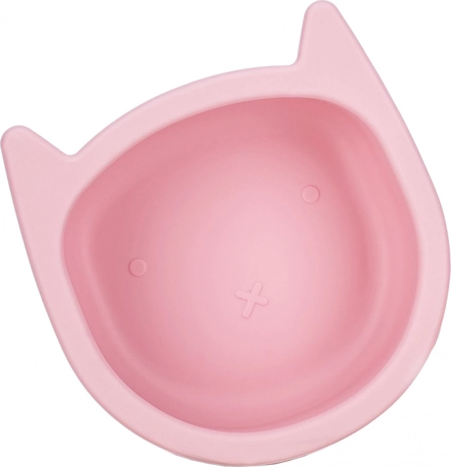 Miska in silicone FreeON per gattini, rosa