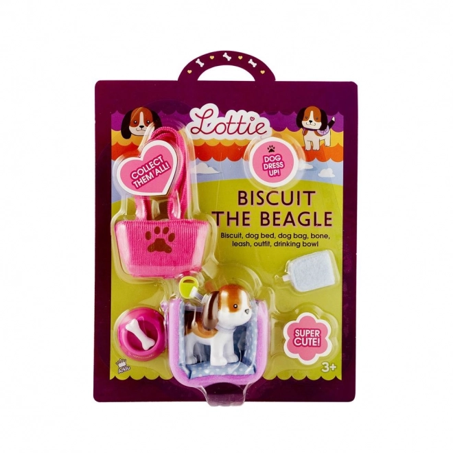 Beagle Biscuit di Lottie con accessori