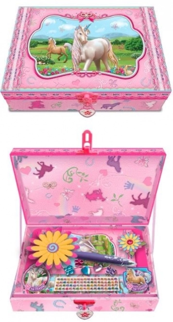 Set diari con unicorni Pecoware