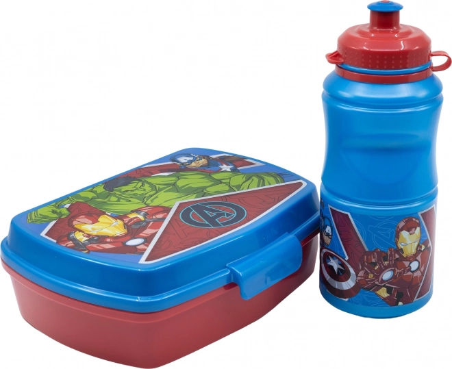 Set pranzo per bambini 2 in 1 Avengers