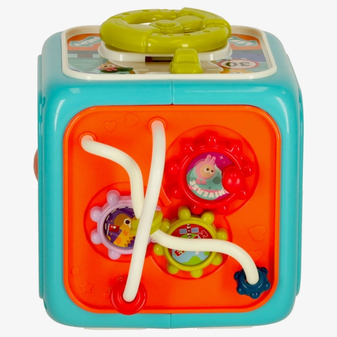 Cubo educativo interattivo Bibi-Inn 6in1 blu